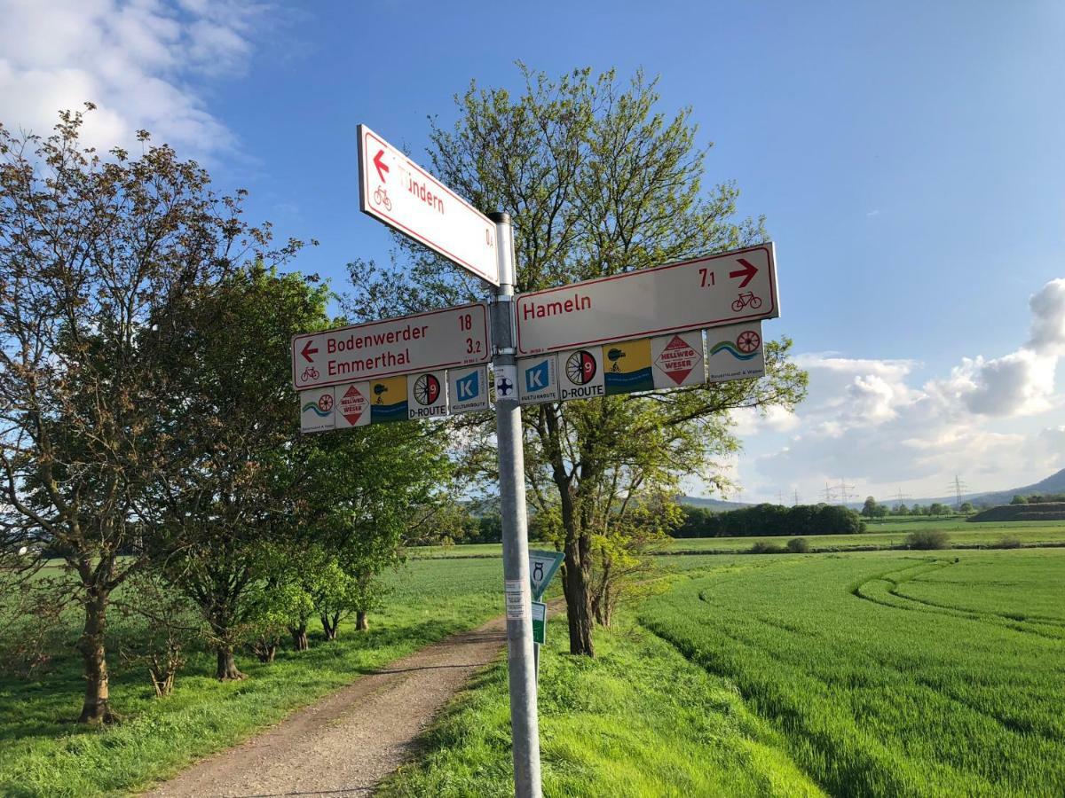 Ferienwohnung Hameln Direkt Am Weserradweg Хамельн Экстерьер фото